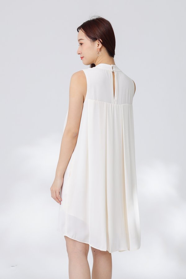 Shauna Babydoll Dress - Off White