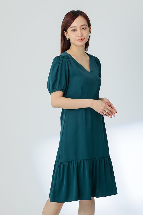 Winona Versatile Midi Dress - Emerald