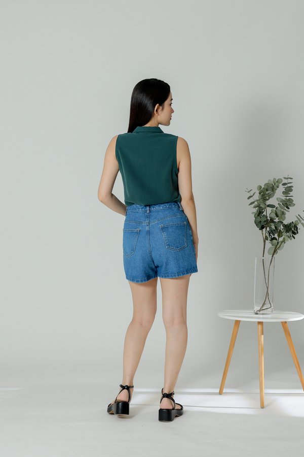 Taura Everyday Short - Denim