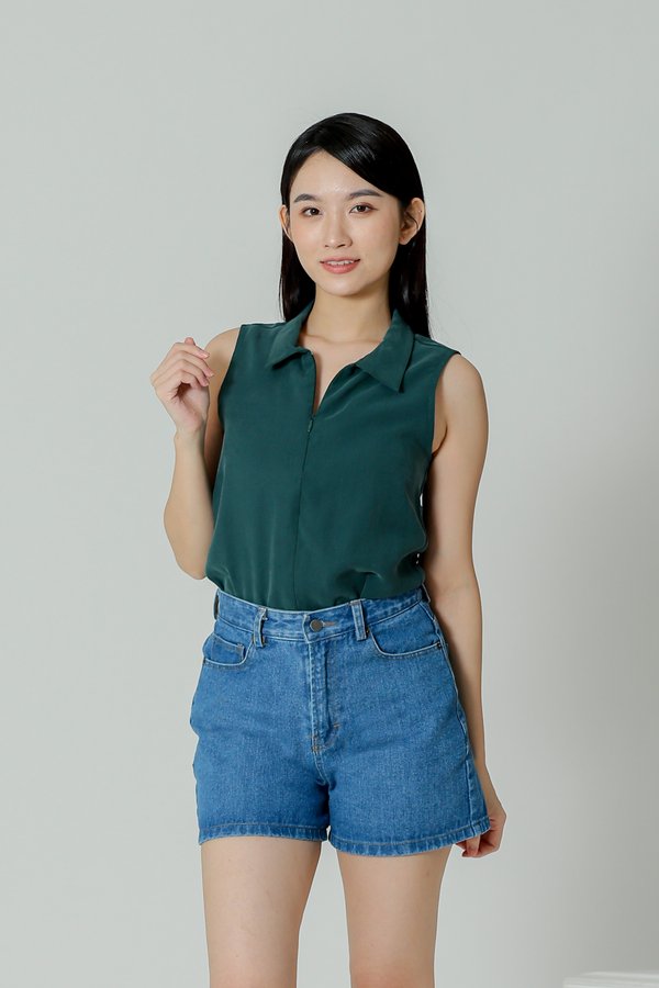 Taura Everyday Short - Denim