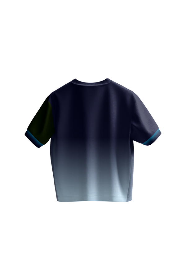 Damell Dri-Fit T-Shirt - Cropped - Navy