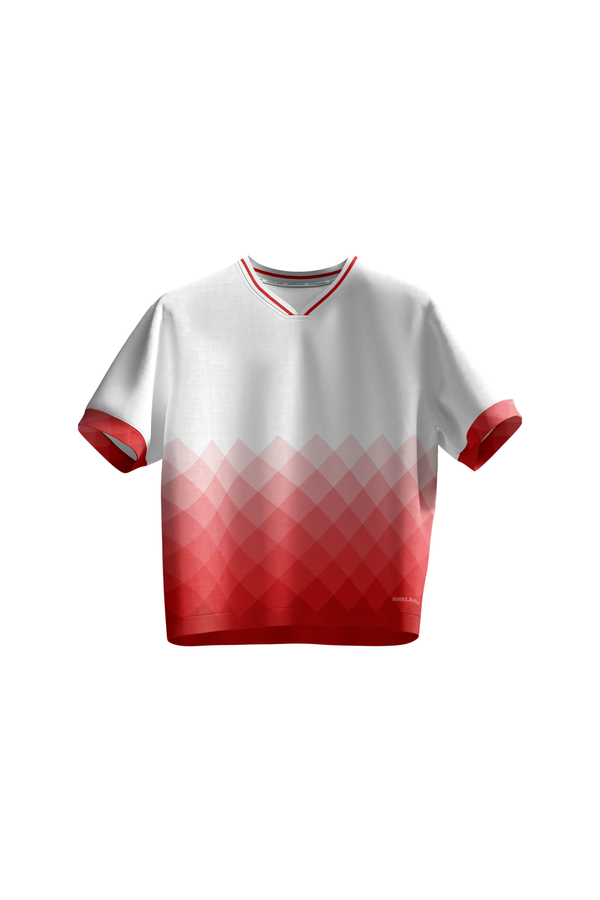 Kaleb Dri-Fit T-Shirt - Cropped - Red