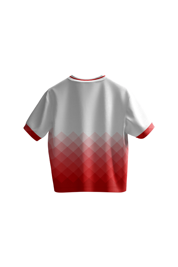 Kaleb Dri-Fit T-Shirt - Cropped - Red