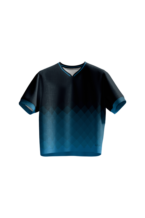 Kaleb Dri-Fit T-Shirt - Cropped - Turquoise