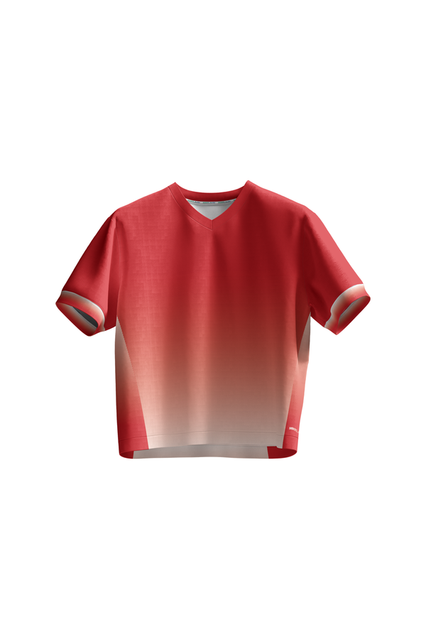 Damell Dri-Fit T-Shirt - Cropped - Red
