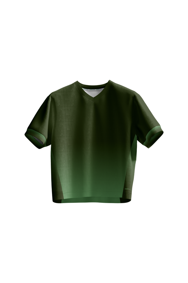 Damell Dri-Fit T-Shirt - Cropped - Dark Green
