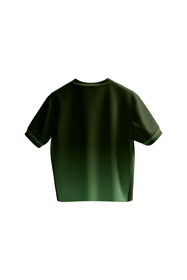Damell Dri-Fit T-Shirt - Cropped - Dark Green