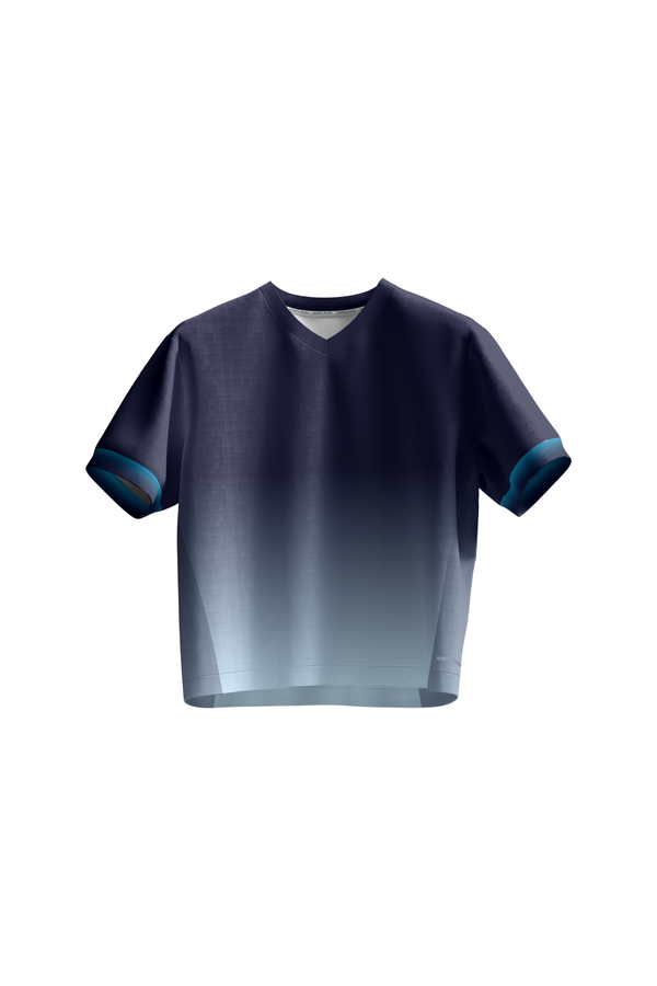 Damell Dri-Fit T-Shirt - Cropped - Navy